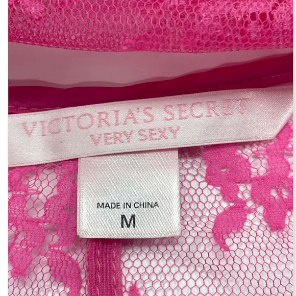 Victoria’s secret very sexy lace lingerie night gown size Medium - Picture 11 of 12